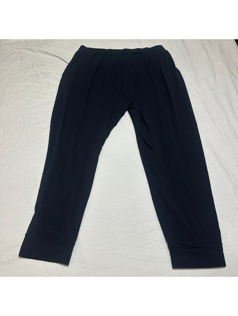 Cozy Earth Brushed Bamboo Jogger Pants Women XL Black Soft Everyday No String - Picture 7 of 8